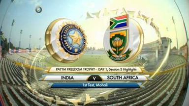1st Test, Day 1: IND vs SA - 3rd Session Highlights