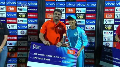 M03: Supernovas vs Velocity – fbb Stylish Player of the Match – Jemimah Rodrigues