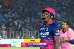 IPL 2026 M09: GT vs RR - Shimron Hetmyer Wicket