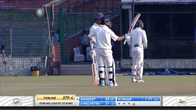 Mandeep Singh's fine 84 against Himachal Pradesh