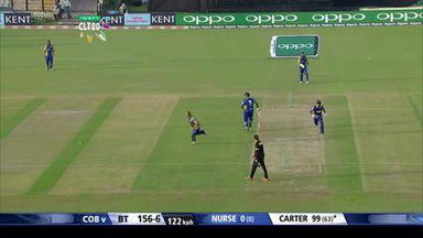 CLT20 2014 M12: COB vs BT  –   Fall Of Wickets