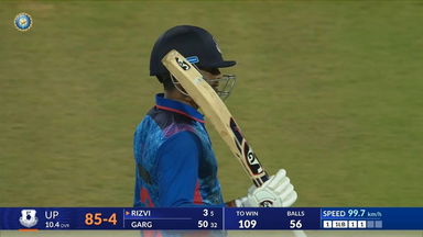 SMAT 2024 QF2, Delhi vs Uttar Pradesh: Priyam Garg's fighting knock of 54(34)