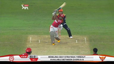M22: SRH vs KXIP – Nicholas Pooran Six