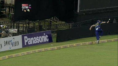 Q6: SRH vs OT –  Biplap Samantray  c Bracewell b Beard