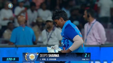IND-W vs AUS-W 2022, 2ND T20I: Deepti Sharma Wicket
