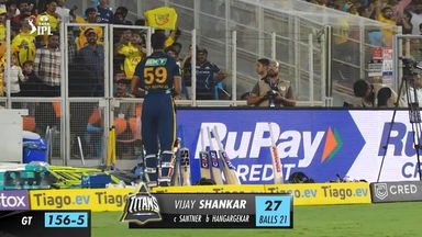 M01: GT vs CSK  – Vijay Shankar Wicket