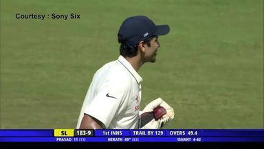 SL vs India, 3rd Test : SL 1st innings - R Herath wicket