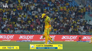 IPL 2026 M59: LSG vs CSK - Kartik Sharma Wicket