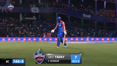 M35: DC vs SRH – Lalit Yadav Wicket
