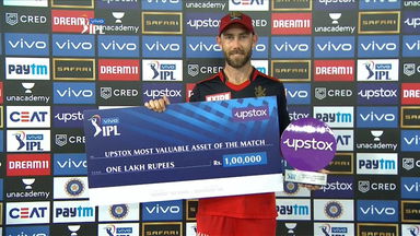M39: RCB vs MI  – Upstox most valuable Asset of the match –  Glenn Maxwell