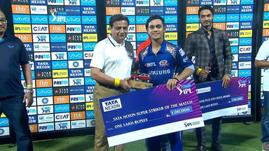 M41: KKR vs MI – TATA Nexon Super Striker of the Match – Ishan Kishan