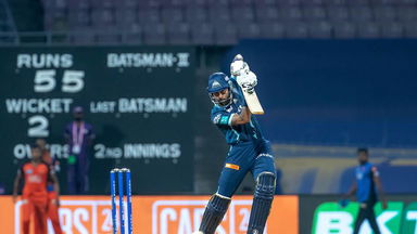 CRUNCHED: Hardik's double boundaries off Umran Malik