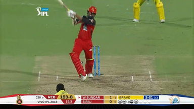M24: RCB vs CSK – Washington Sundar Six