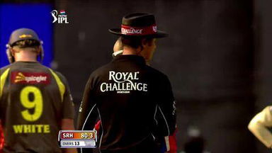 M9: RCB vs SRH – Thisara Perera Six