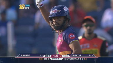 Young Rahul Tripathi's stroke-filled 59 (41)