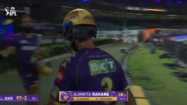 IPL 2025 M15: KKR vs SRH - Ajinkya Rahane Wicket