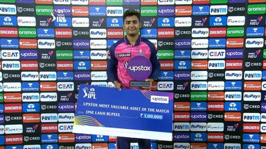 M39: RCB vs RR – Upstox most Valuable Asset of the match – Riyan Parag