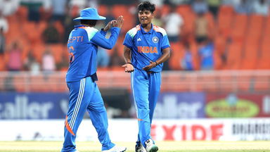 Kranti Gaud impresses with 3/28