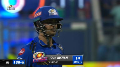 M67: MI vs LSG – Ishan Kishan Wicket