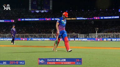 IPL 2026 M70: KKR vs DC - David Miller Wicket