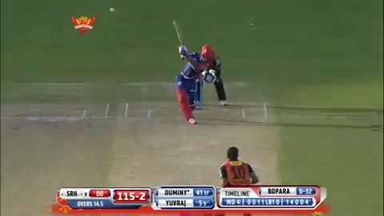 M13: SRH vs DD – JP Duminy Six
