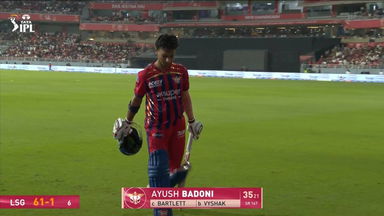 IPL 2026 M29: PBKS vs LSG - Ayush Badoni Wicket