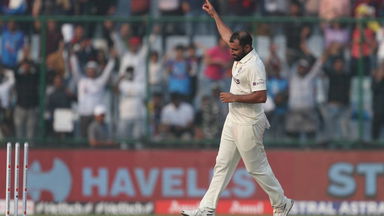 Shami shines with a four-wicket haul in Delhi